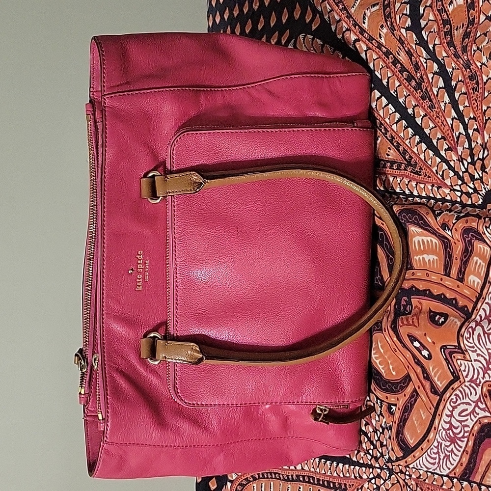 Kate spade hot pink tote